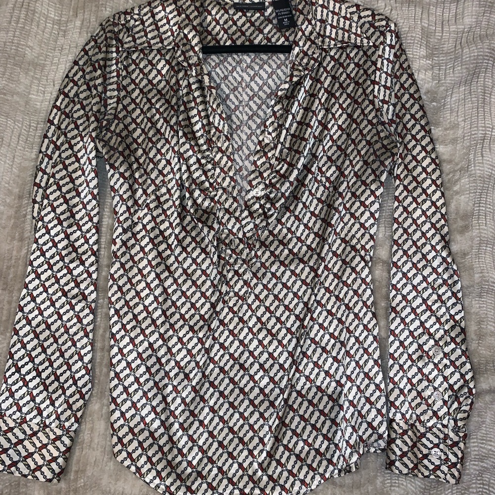 New York & Company Button Up Blouse